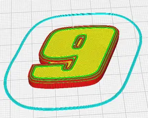 Nascar Number 9