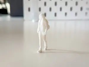 Miniature Girl/Student/Tourist II for your Diorama