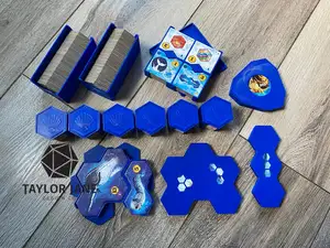 Aqua Compatible Board Game Organizer