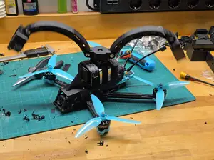 Spinning Camera Mount for FPV Drone