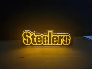 Pittsburgh Steelers NFL Football Lamp
