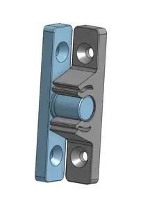 Brackets for movable external blinds