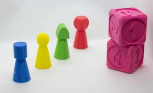 Large chips for board games