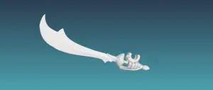 Dummy 13 hand holding Riju's sword