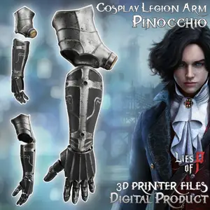 Pinocchio Mechanical Legion Arm Lies P