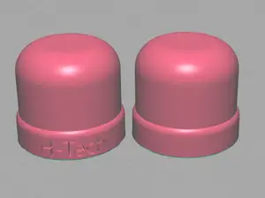 Brake bleed nipple cap without Hi-Tech text