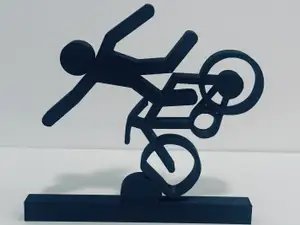 Triathlon Trials mini sculpture