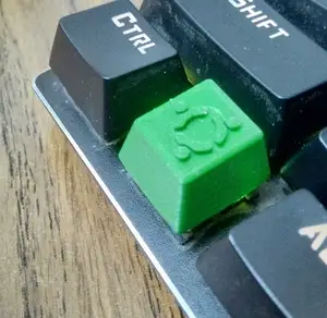 1U Mechanical Keyboard Keycap of linux distro Ubuntu OS