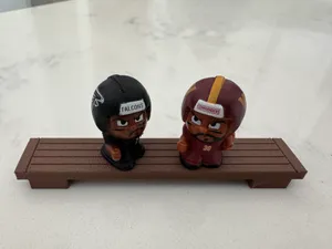 TeenyMates Collectible Figure Bench