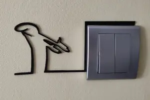 Funny Light Switch Gadget – Inspired by "La Linea Balum Balum" 2