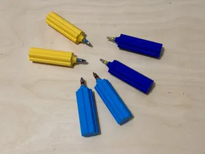 Screwdriver Handle for 1/4" Bits