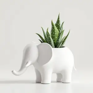 Elephant Flower Pot – Unique Vase & Decoration for Your Home!