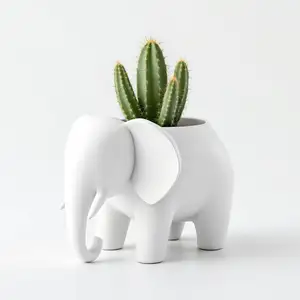Elephant Flower Pot – Stylish Vase for Your Interior
