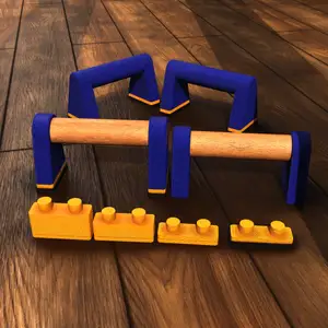 Adjustable Pushup bar(Updated)