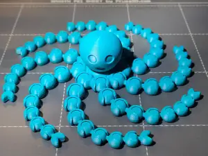 Cute articulated Octopus