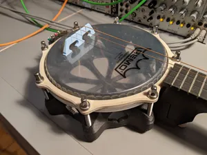 Floating Banjo/Mandolin Bridge (Parametric+Customizable)