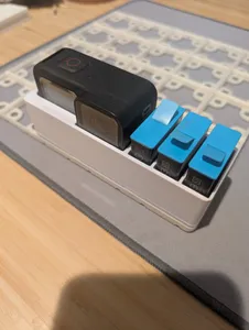 Gridfinity Bin for Go Pro Hero 9