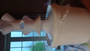 Hydroponic/Aeroponic Garden Tower with Snail Collar