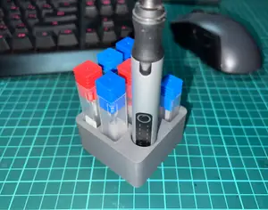 A stand for an engraver and milling cutters
