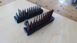 Narrow Gridfinity Hex Organizer Made for 4in drawer