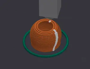 1/12 1:12 action figure neck adapter - step up from 5mm to 6mm ball joint