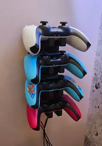 PS5 Controller Stand with Magnetic Charging for 4/2 Controllers