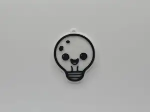 Cute Lamp Keychain