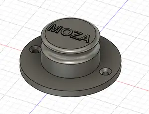 Moza steering wheel wall mount