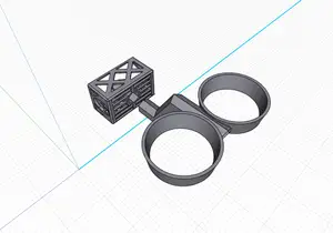 T4 (Multivan, Caravelle, Transporter) double cup mount/holder