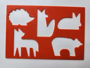 Animals stencil