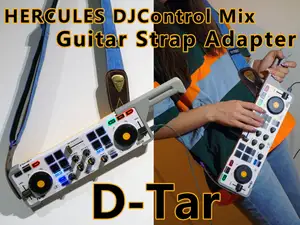 D-Tar: Hercules DJControl Mix Guitar Strap Adapter