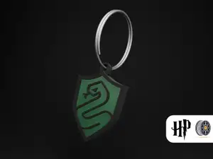 Slytherin | Harry Potter House Keychain