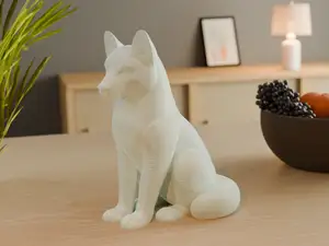 Husky Statue
