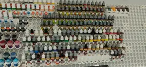 Vallejo/Scalecolor/AK Interactive/Army Painter rack for Multiboard