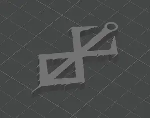 Berserk Brand of Sacrifice keychain