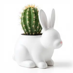 Rabbit Flower Pot – Unique Vase & Decor