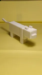 Minecraft cat