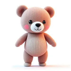 Knitted Bear Decor