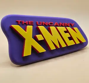 Uncanny X-Men 3D Logo