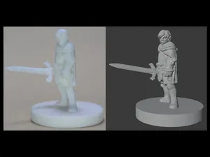 Halfing Paladin (20mm) (DND / TTRPG)
