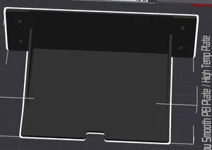 Empty 1u tray - base for design