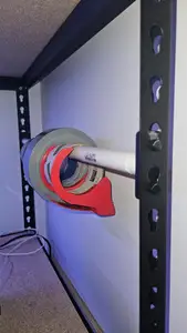 1/2 in pvc pipe holder for shelf