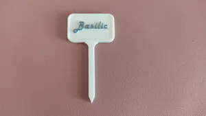 Etiquette sans inscription pour les pots et semis / Blank label for seeding and plant