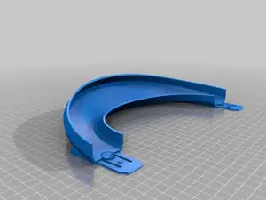 Hot Wheel Track 180 deg Turn, 45 deg Bank w/ Joiner