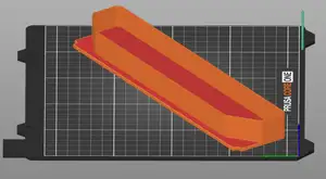 CORE One Purge/Trash Bin - Remix for 6x3mm magnets
