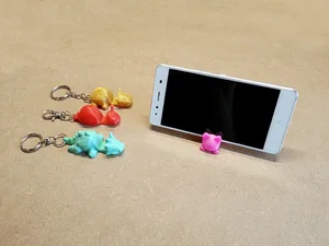 Keychain / Smartphone Stand