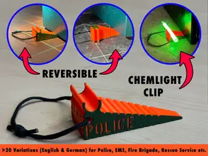 "TAC-WEDGE" - Multidirectional Door Wedge for Emergency Personnel