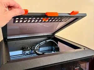 Prusa Core One Magnetic Top Cover with Integrated Vent Handle