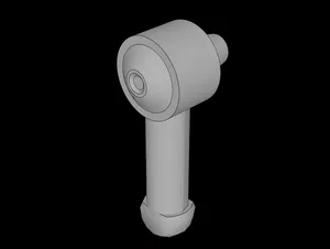Lego Compatible (98393c.dat) Figure Friends Compatible Medical Otoscope