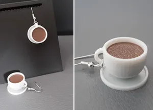 Cup of Coffee - Earring